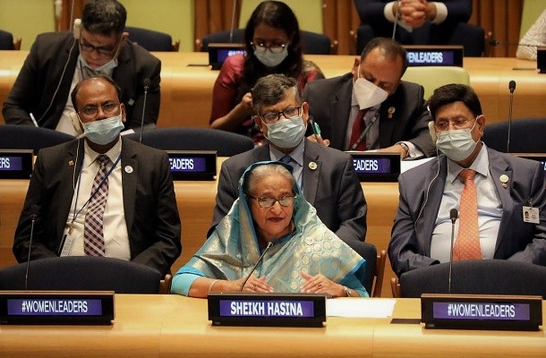 করোনা মোকাবিলায় নারী নেতৃত্বই বেশি সফল: প্রধানমন্ত্রী