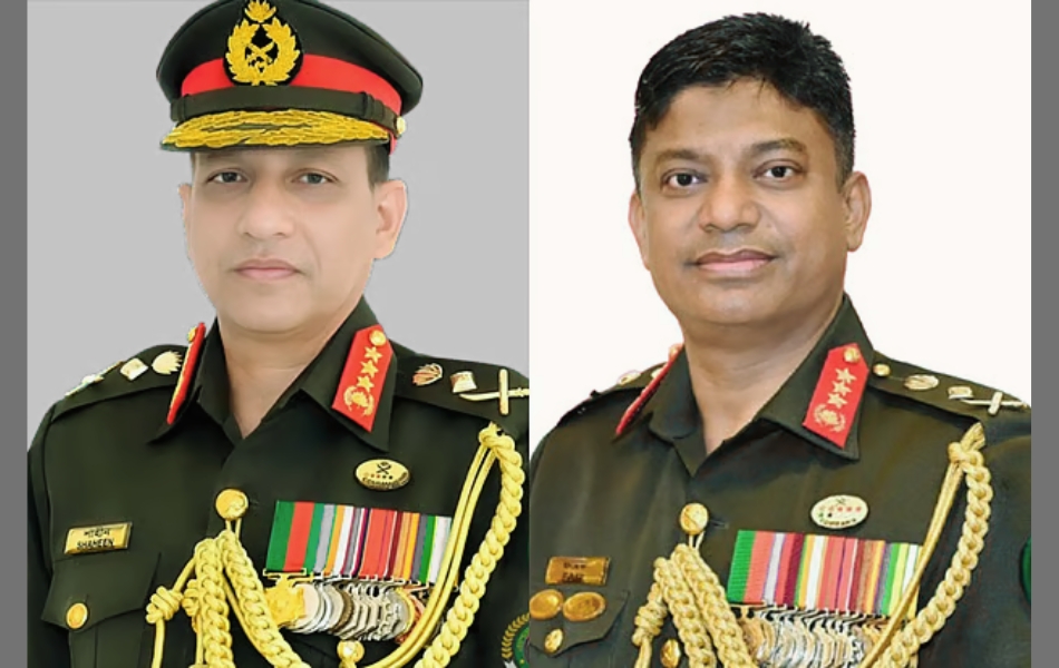 সেনাবাহিনীর কিউএমজি ও এজি’সহ গুরুত্বপূর্ণ ৫ পদে পরিবর্তন