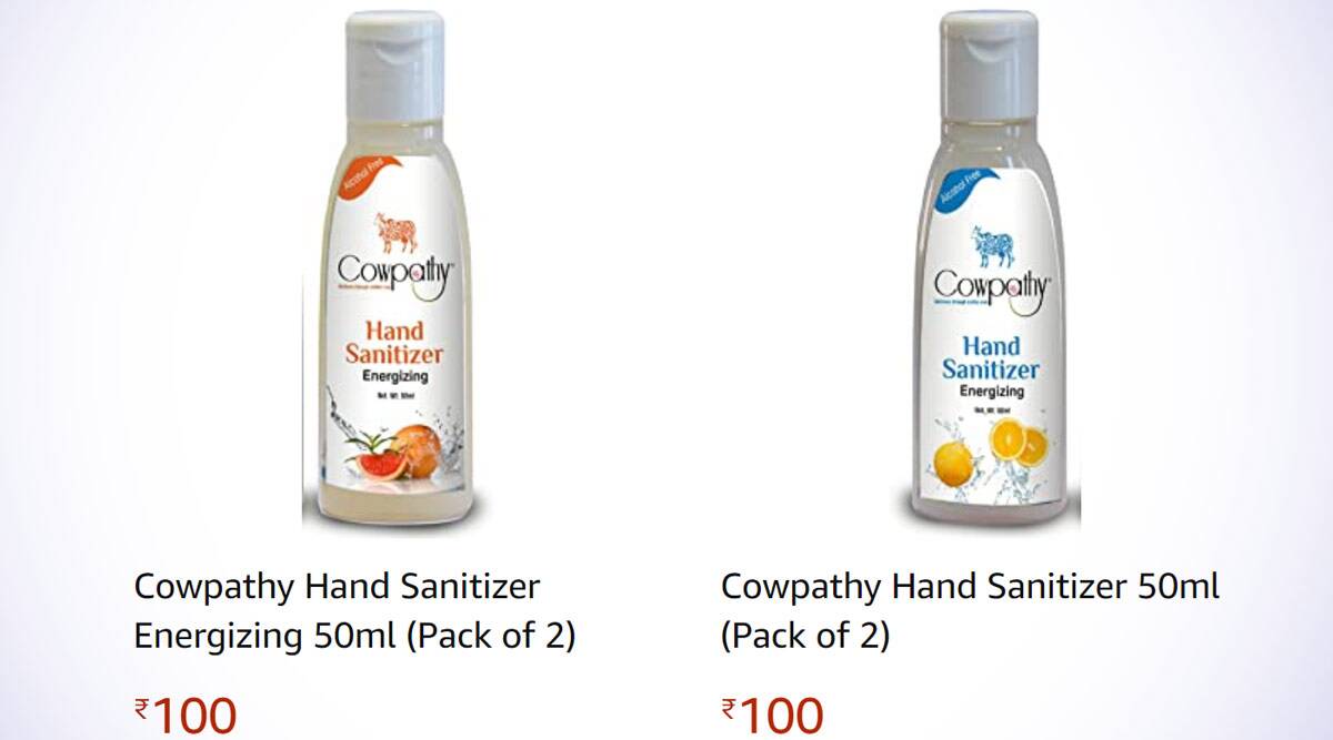 Cowpathy-Cow-Urine-Hand-Sanitizer #paperslife